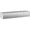 Pakelta sodo lova Sidabrinė 320 x 80 x 55 cm cinkuotas