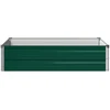 Pakelta sodo lova Žalia 100 x 80 x 24 cm Galvanizuotas plienas