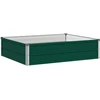 Pakelta sodo lova Žalia 100 x 80 x 24 cm Galvanizuotas plienas