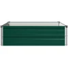 Pakelta sodo lova Žalia 100 x 80 x 24 cm Galvanizuotas plienas