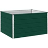 Pakelta sodo lova Žalia 100 x 80 x 55 cm Galvanizuotas plienas