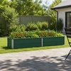 Pakelta sodo lova Žalia 160 x 40 x 24 cm Galvanizuotas plienas