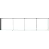 Pakelta sodo lova Žalia 320 x 80 x 55 cm