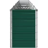 Pakelta sodo lova Žalia 400 x 40 x 55 cm Galvanizuotas plienas