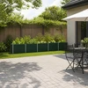 Pakelta sodo lova Žalia 400 x 40 x 55 cm Galvanizuotas plienas