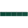 Pakelta sodo lova Žalia 400 x 80 x 55 cm Galvanizuotas plienas