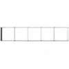 Pakelta sodo lova Žalia 400 x 80 x 55 cm Galvanizuotas plienas
