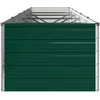 Pakelta sodo lova Žalia 400 x 80 x 55 cm Galvanizuotas plienas