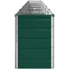 Pakelta sodo lova Žalia 480 x 40 x 55 cm Galvanizuotas plienas
