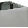 Pakeltas Sodo Vazonas Sidabro 100 x 26 x 82 cm Cinkuota plienas