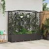 Pakeltas lovas su trelėmis ir stogu Ruda 204 x 40 x 141 cm PP