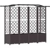 Pakeltas lovas su trelėmis ir stogu Ruda 204 x 40 x 141 cm PP
