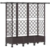 Pakeltas lovas su trelėmis ir stogu Ruda 164 x 40 x 127 cm PP