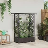 Pakeltas lovas su trelėmis ir stogu Ruda 122,5 x 40 x 123 cm PP