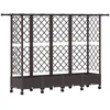 Pakeltas lovas su trelėmis ir stogu Ruda 202,5 x 40 x 127 cm PP