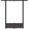 Pakeltas lovas su trelėmis ir stogu Ruda 122,5 x 40 x 123 cm PP