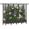 Pakeltas lovas su trelėmis ir stogu Ruda 202,5 x 40 x 127 cm PP