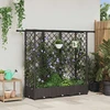 Pakeltas lovas su trelėmis ir stogu Ruda 164 x 40 x 121 cm PP