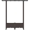 Pakeltas lovas su trelėmis ir stogu Ruda 122,5 x 40 x 127 cm PP