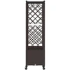 Pakeltas lovas su trelėmis ir stogu Ruda 162,5 x 40 x 142 cm PP