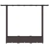 Pakeltas lovas su trelėmis ir stogu Ruda 164 x 40 x 123 cm PP