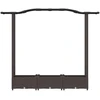 Pakeltas lovas su trelėmis ir stogu Ruda 169 x 40 x 125 cm PP