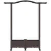 Pakeltas lovas su trelėmis ir stogu Ruda 124 x 40 x 129 cm PP