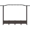Pakeltas lovas su trelėmis ir stogu Ruda 207 x 40 x 129 cm PP
