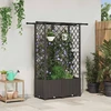 Pakeltas lovas su trelėmis ir stogu Ruda 124 x 40 x 136 cm PP