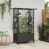 Pakeltas lovas su trelėmis ir stogu Ruda 124,5 x 40 x 142 cm PP