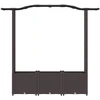 Pakeltas lovas su trelėmis ir stogu Ruda 164 x 40 x 142 cm PP