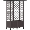 Pakeltas lovas su trelėmis ir stogu Ruda 124 x 40 x 142 cm PP