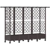 Pakeltas lovas su trelėmis ir stogu Ruda 202,5 x 40 x 127 cm PP