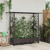 Pakeltas lovas su trelėmis ir stogu Ruda 164 x 40 x 127 cm PP