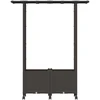 Pakeltas lovas su trelėmis ir stogu Ruda 124,5 x 40 x 142 cm PP