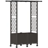 Pakeltas lovas su trelėmis ir stogu Ruda 124,5 x 40 x 142 cm PP