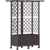 Pakeltas lovas su trelėmis ir stogu Ruda 124 x 40 x 142 cm PP