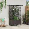 Pakeltas lovas su trelėmis ir stogu Ruda 124 x 40 x 142 cm PP