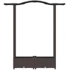 Pakeltas lovas su trelėmis ir stogu Ruda 124 x 40 x 125 cm PP
