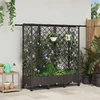 Pakeltas lovas su trelėmis ir stogu Ruda 164 x 40 x 127 cm PP