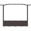 Pakeltas lovas su trelėmis ir stogu Ruda 204 x 40 x 141 cm PP