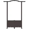 Pakeltas lovas su trelėmis ir stogu Ruda 125 x 40 x 144 cm PP