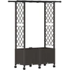 Pakeltas lovas su trelėmis ir stogu Ruda 124,5 x 40 x 142 cm PP