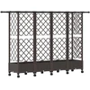Pakeltas lovas su trelėmis ir stogu Ruda 202,5 x 40 x 127 cm PP
