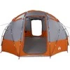 Kupolinis palapinė Pilka ir oranžinė 475 x 475 x 235 cm tafta