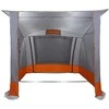 Bagažinės palapinė Pilka ir oranžinė 285 x 255 x 245 cm tafta