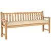 Pallet pagalvė Smėlio 180 x 40 x 8 cm Oksfordo audinys