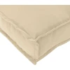 Pallet pagalvė Smėlio 180 x 40 x 8 cm Oksfordo audinys