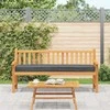Pallet pagalvė Antracitas 180 x 40 x 8 cm Oksfordo audinys
