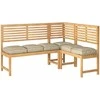 Pagalvėlė 6 pcs Taupe 40 x 40 x 8 cm Oksfordo audinys